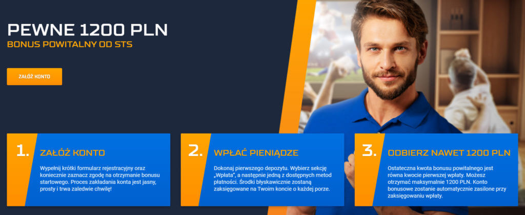 STS bonus powitalny