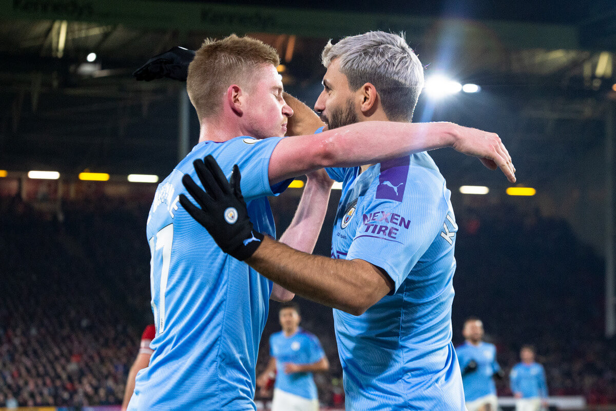 Kevin De Bruyne i Sergio Aguero