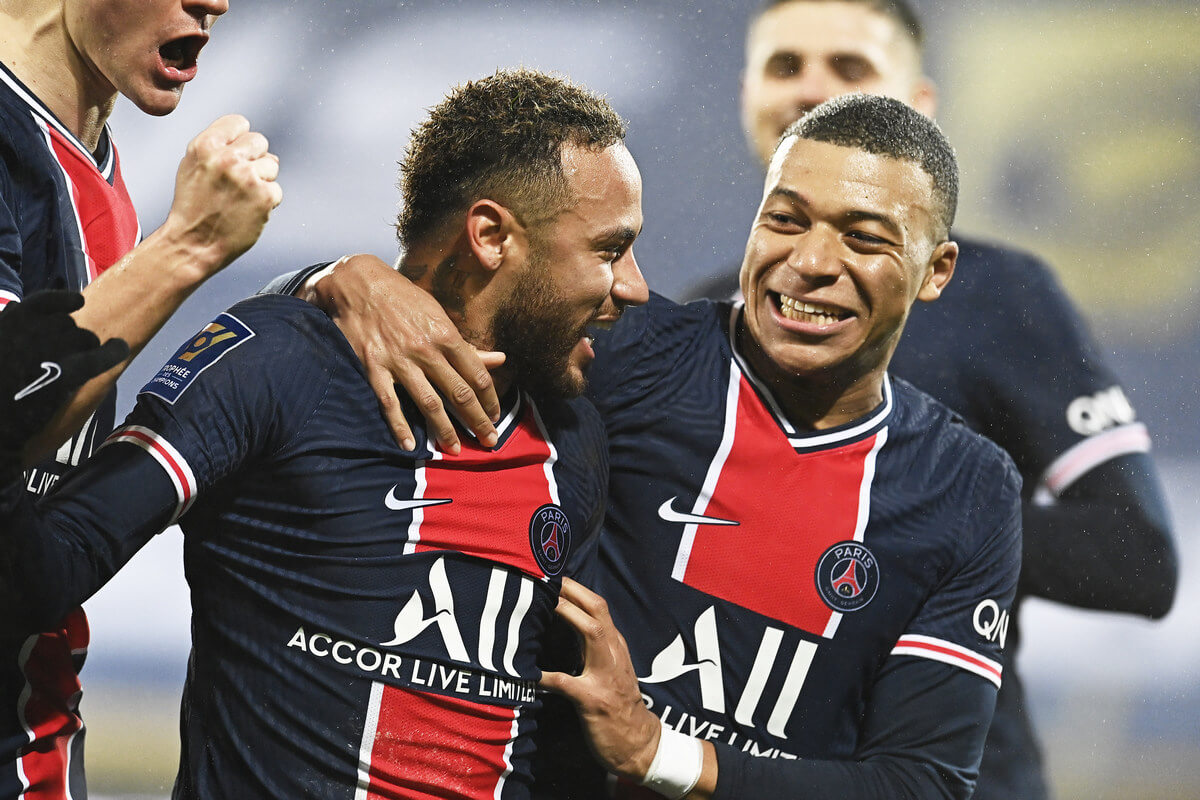 Neymar i Kylian Mbappe