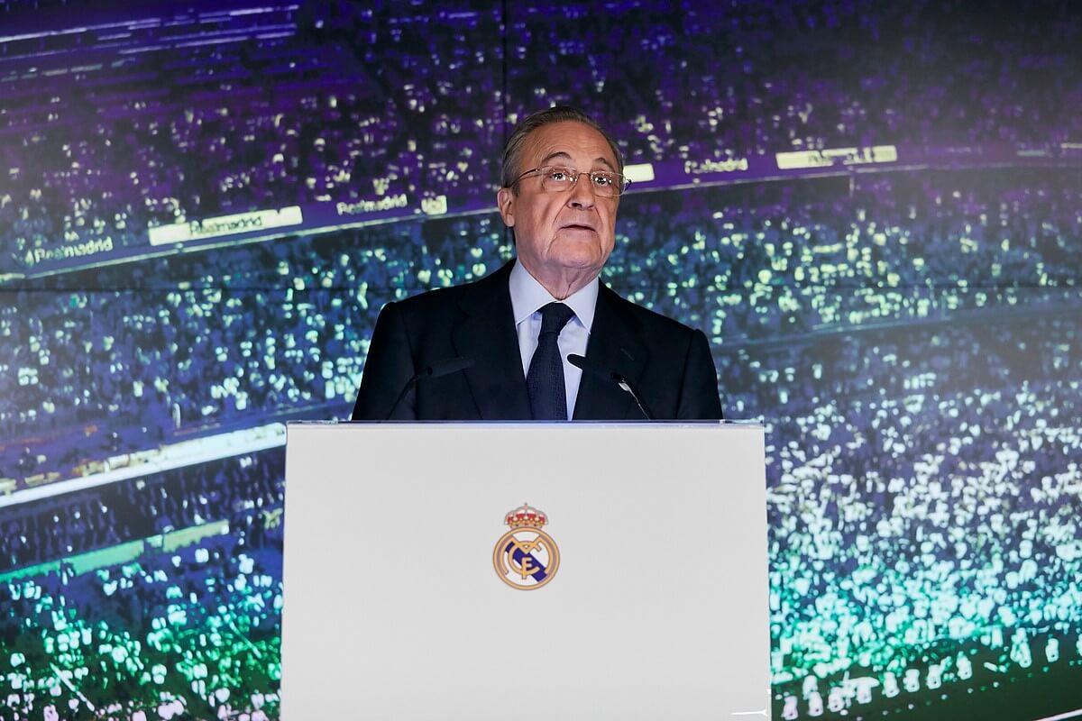 Prezydent Realu Madryt Florentino Perez