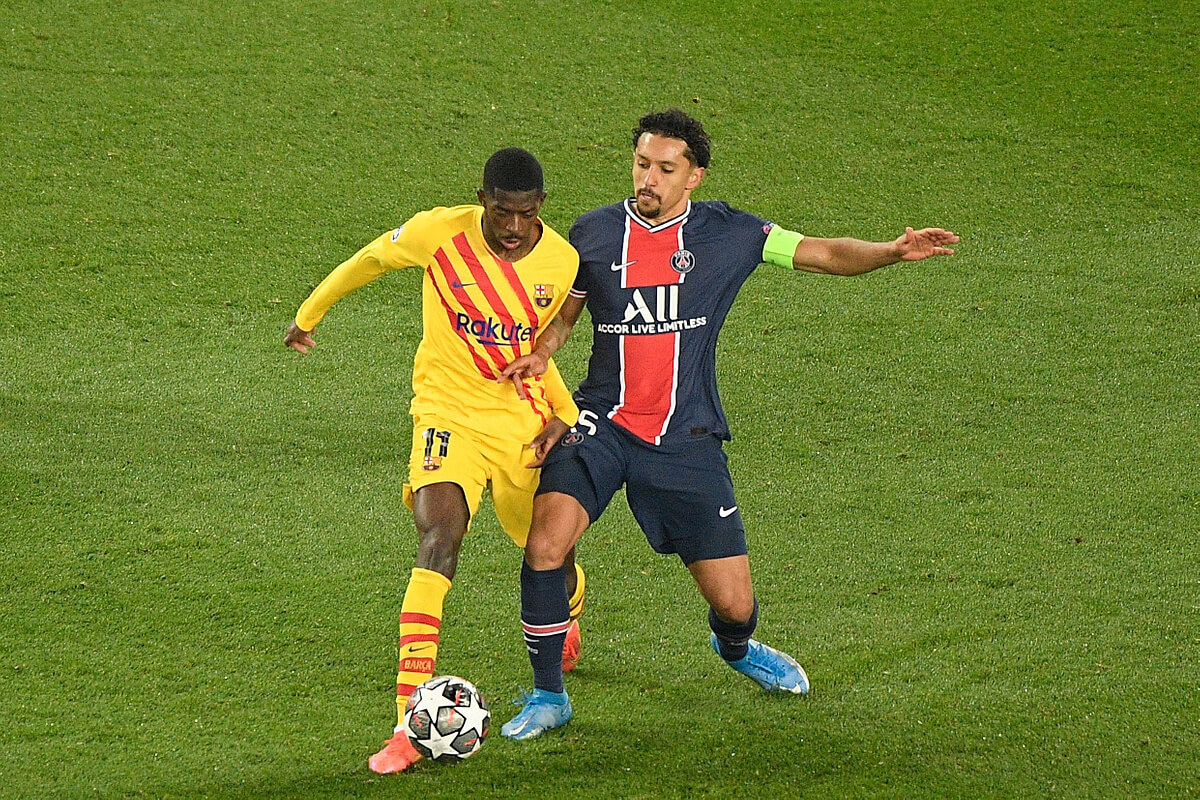 Ousmane Dembele i Marquinhos