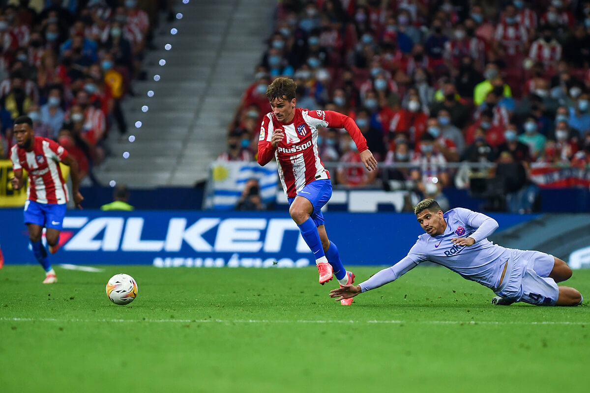 Antoine Griezmann i Ronald Araujo