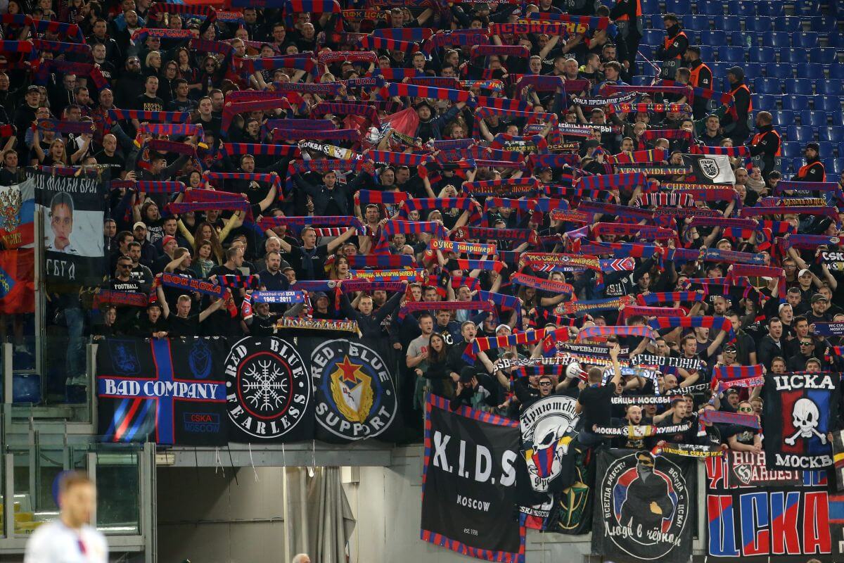 Kibice CSKA Moskwa