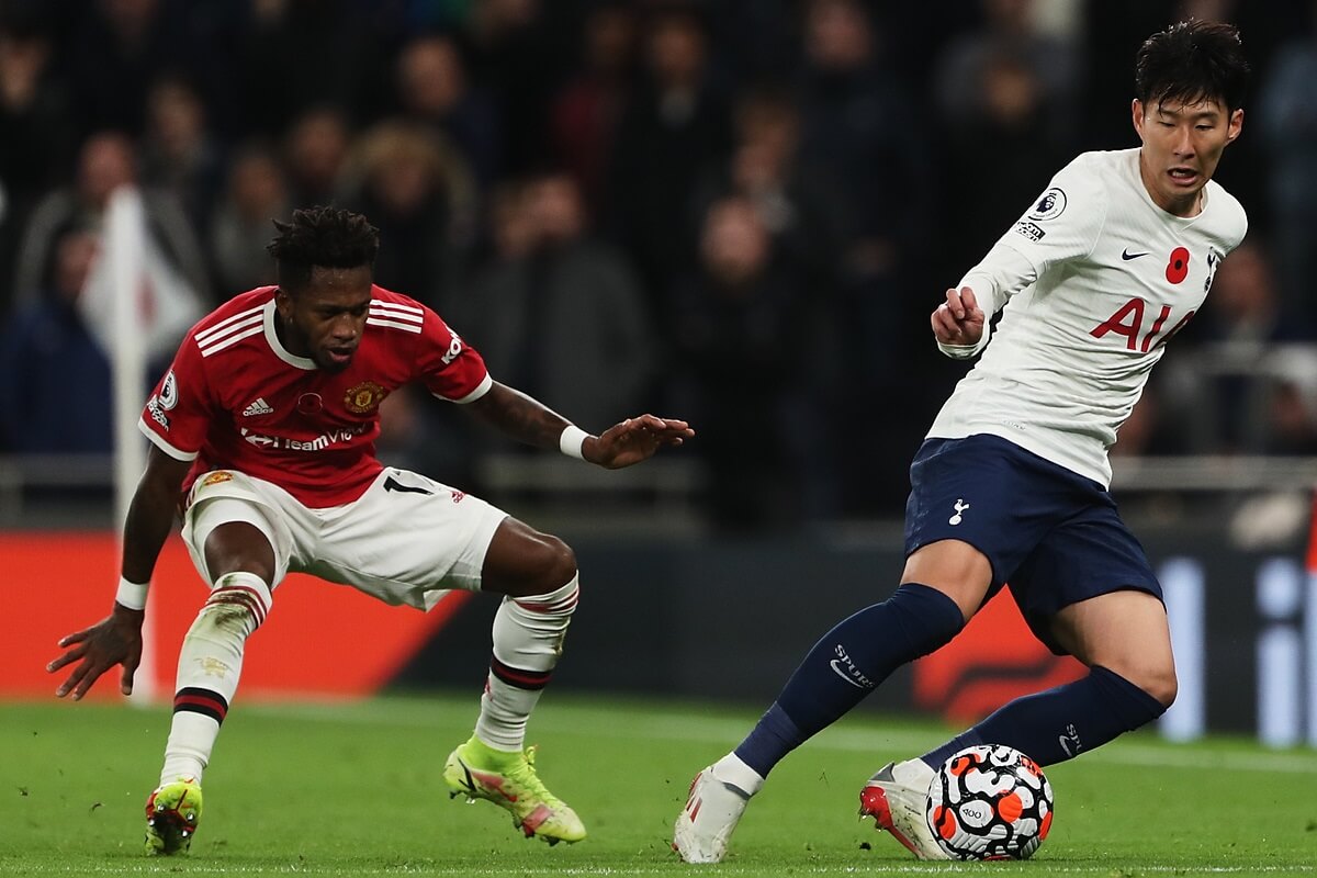 Son Heung-min & Fred (Tottenham Hotspur - Manchester United, Premier League)