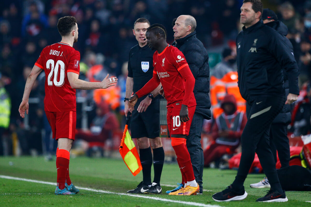 Diogo Jota i Sadio Mane