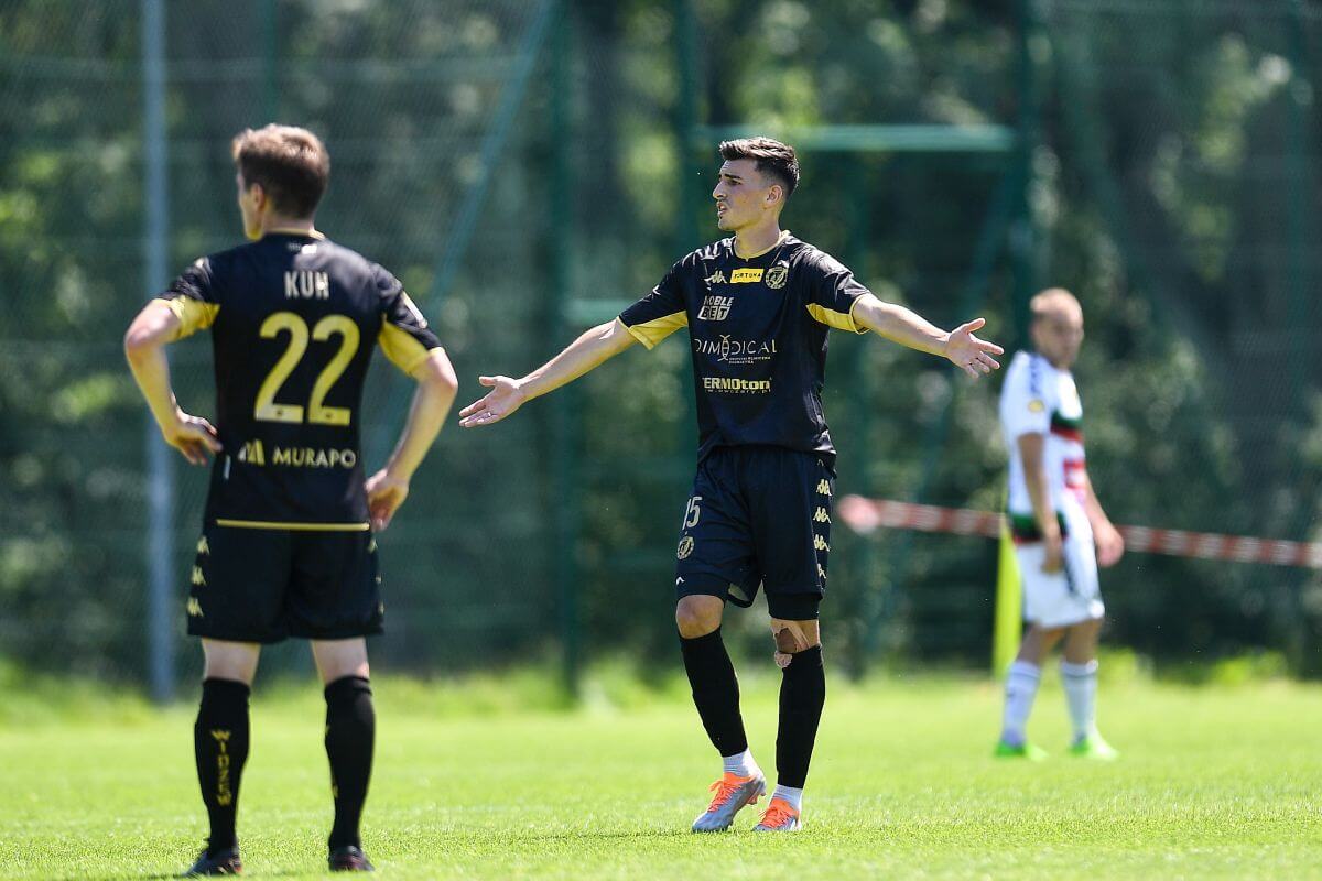 Piłkarze Widzewa w sparingu z GKS-em Tychy