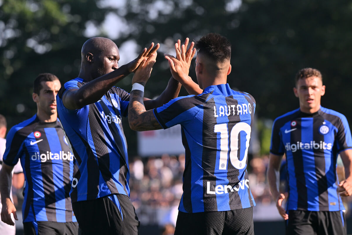 Romelu Lukaku i Lautaro Martinez