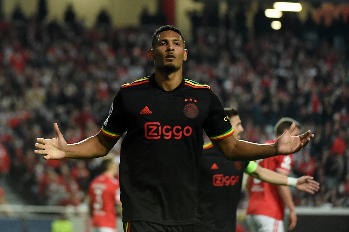 Sebastian Haller (z barwach Ajaxu)