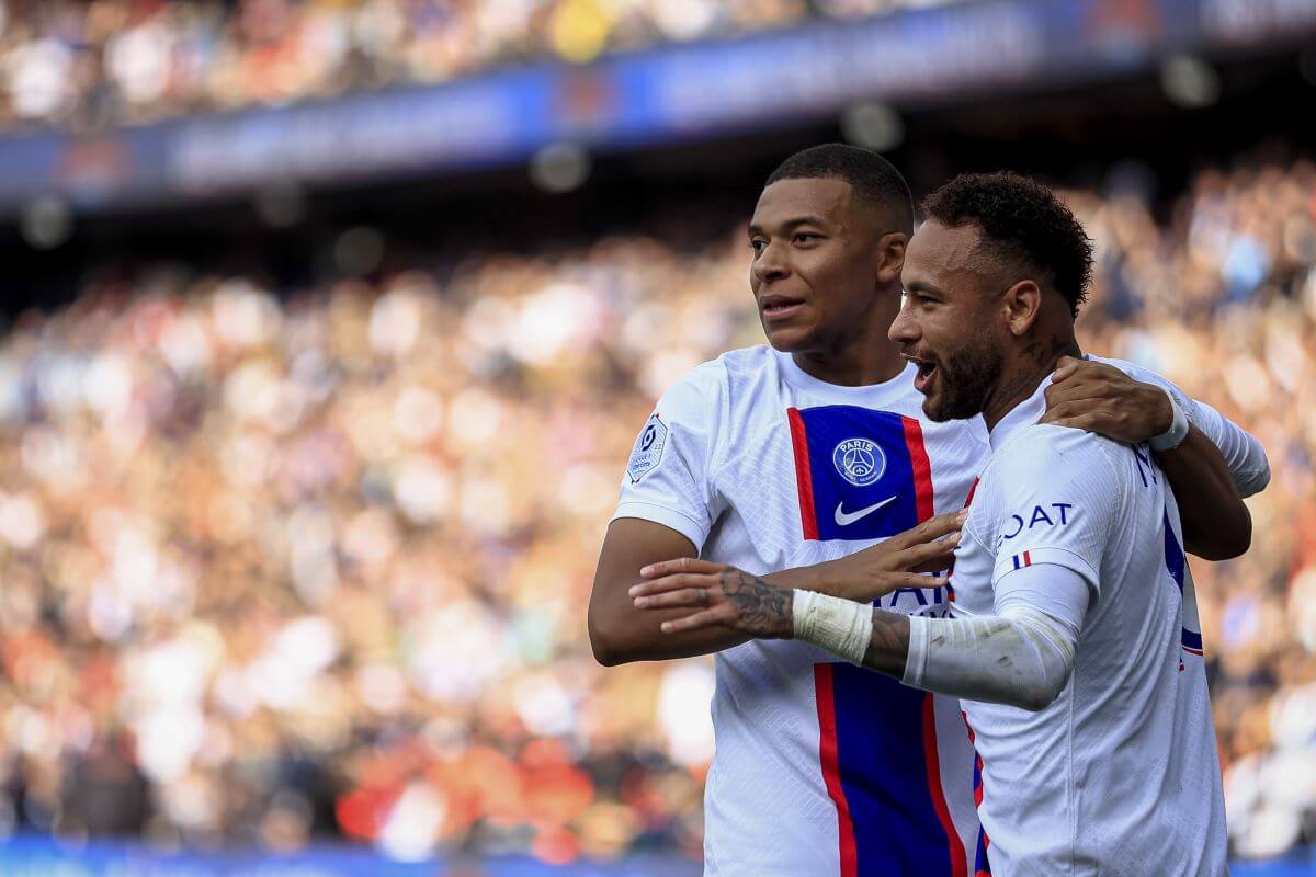 Kylian Mbappe i Neymar