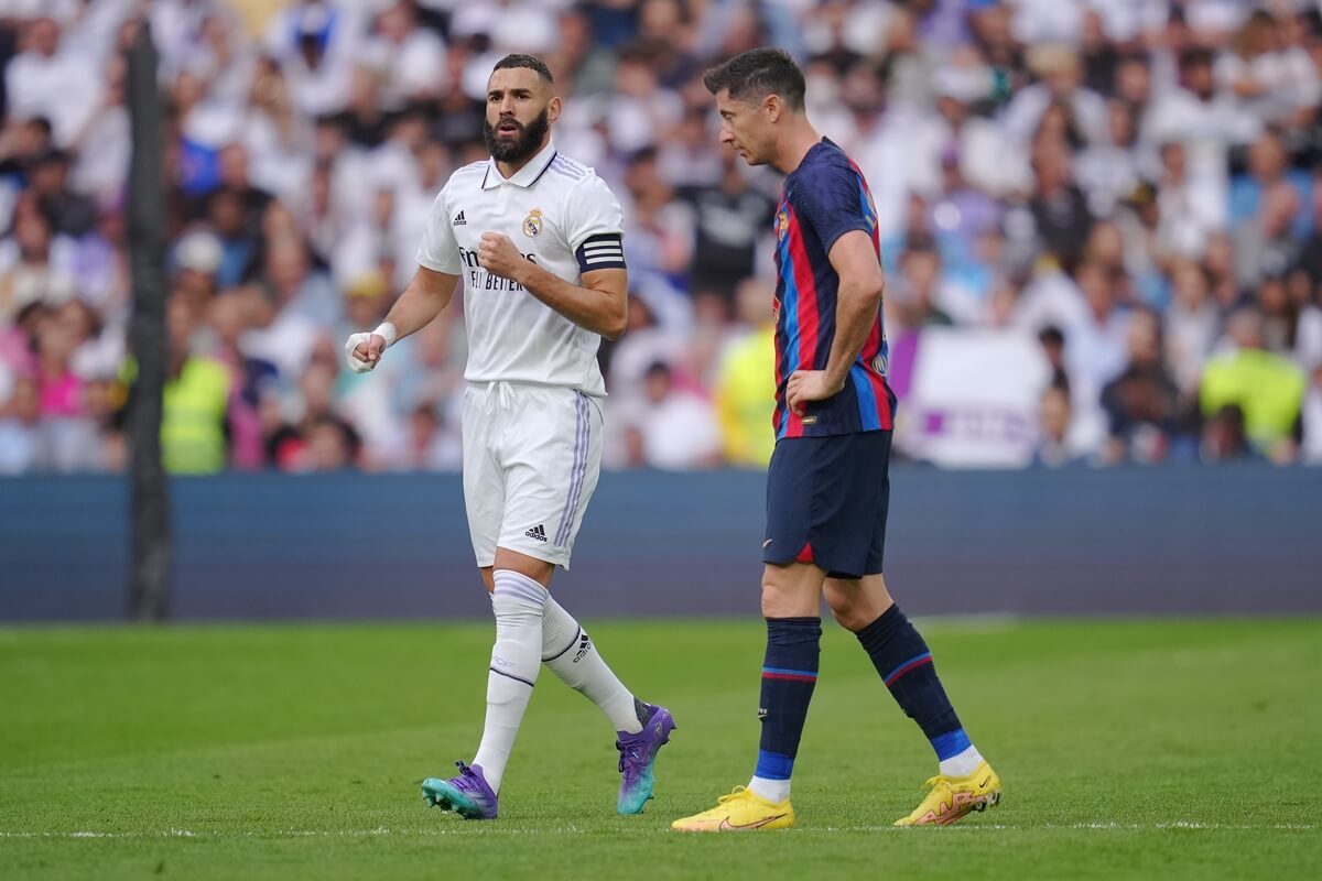 Karim Benzema i Robert Lewandowski