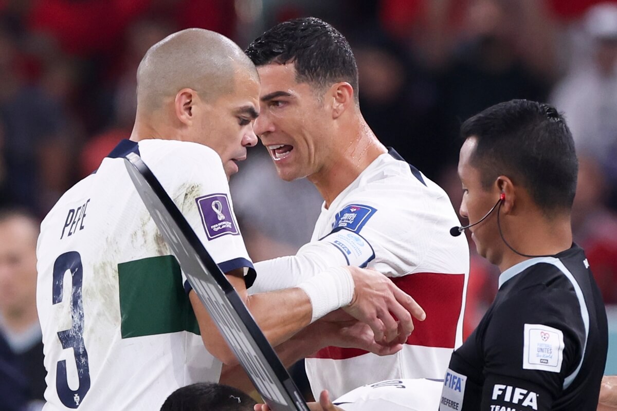 Pepe i Cristiano Ronaldo