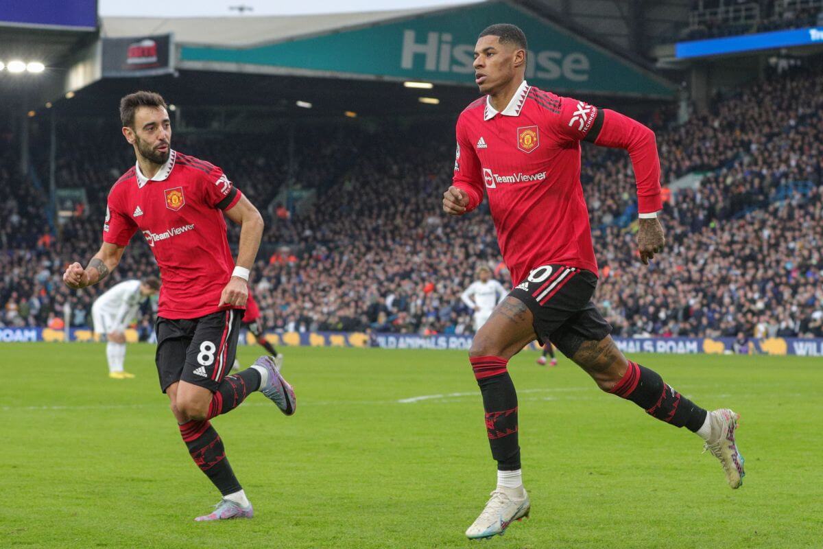 Bruno Fernandes i Marcus Rashford