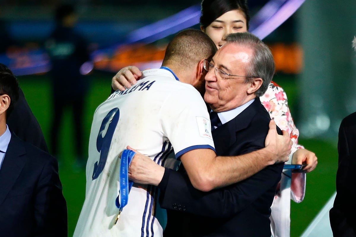 Karim Benzema i Florentino Perez