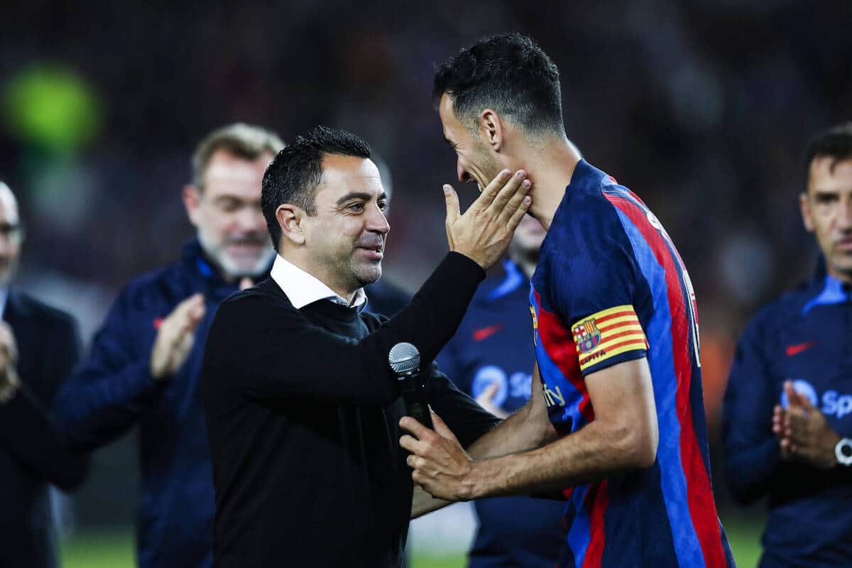 Xavi Hernandez i Sergio Busquets