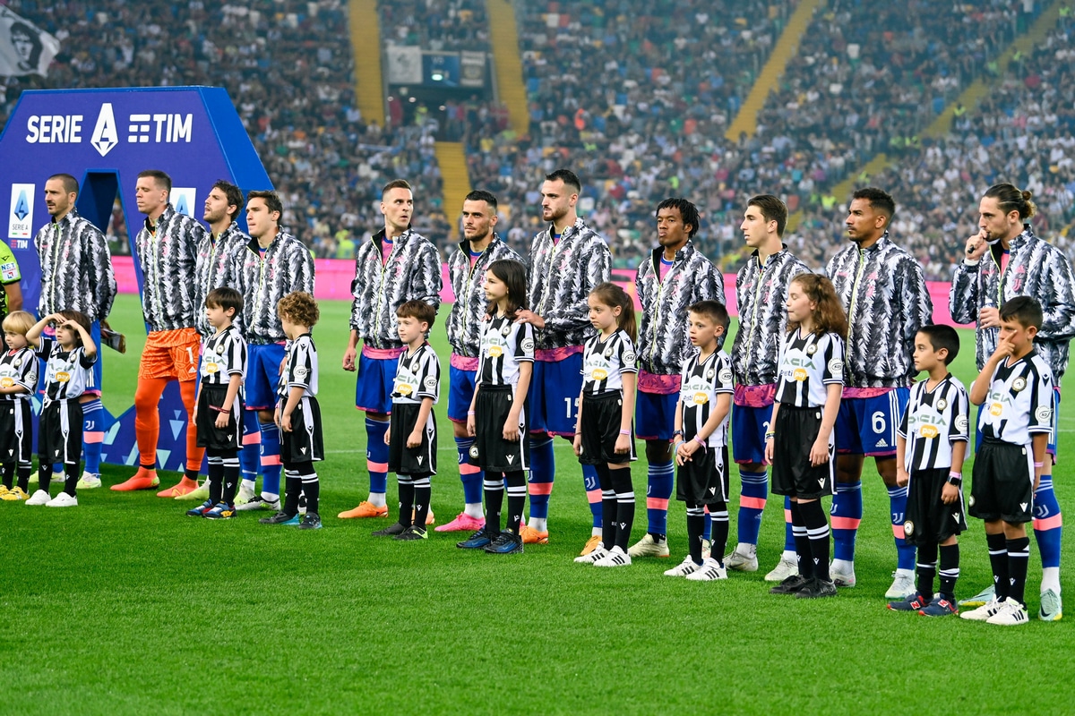 Piłkarze Juventusu przed meczem z Udinese