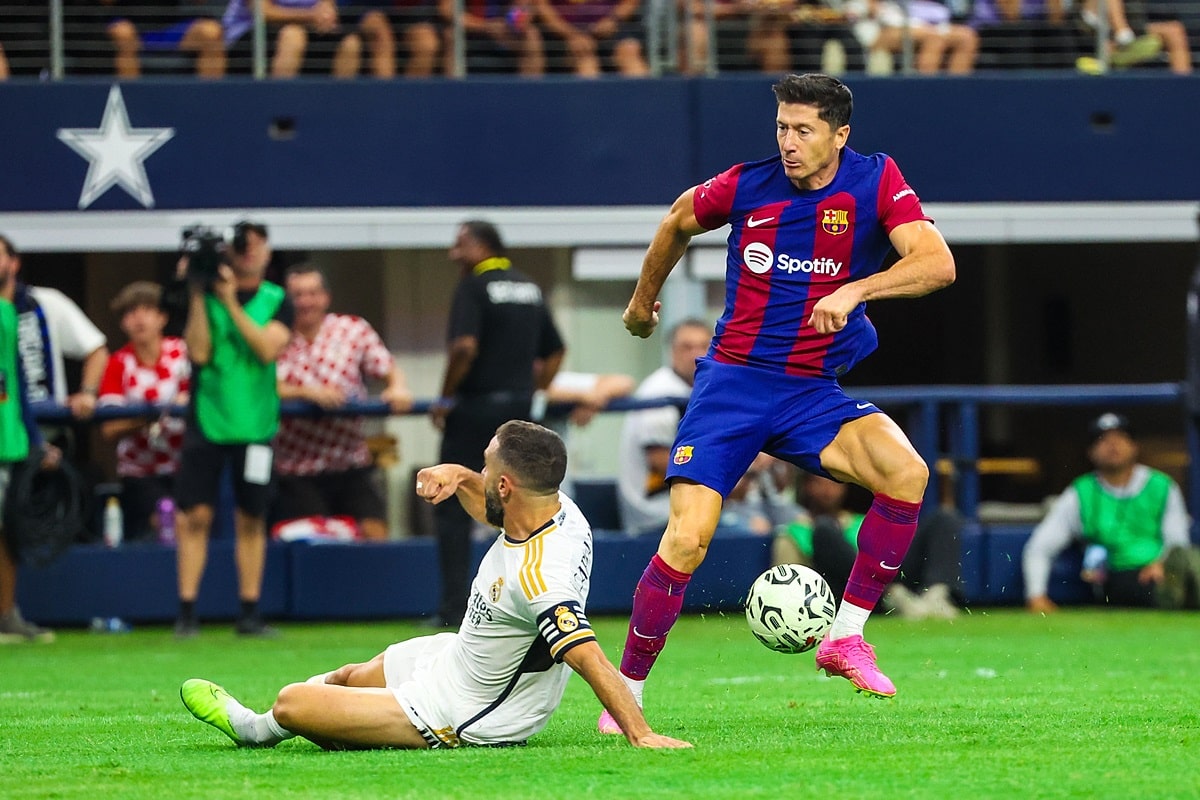 Robert Lewandowski i Dani Carvajal