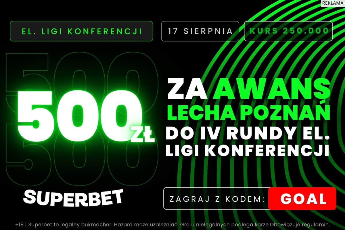 Kurs 250.00 na awans Lecha