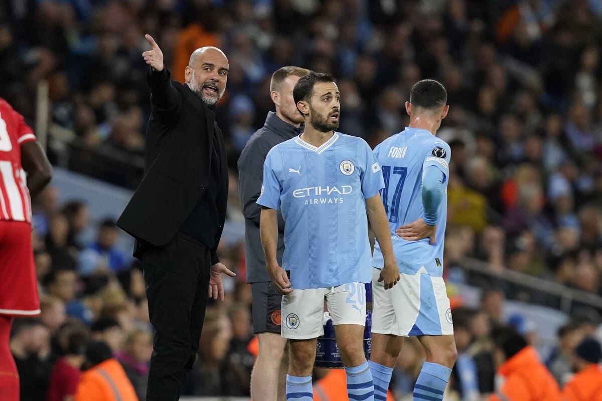 Guardiola i Bernardo Silva