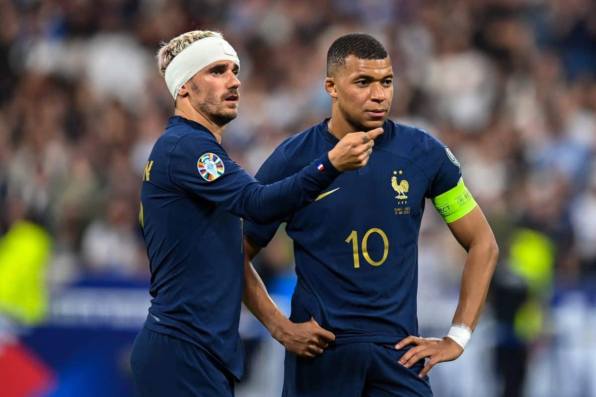 Griezmann i Mbappe