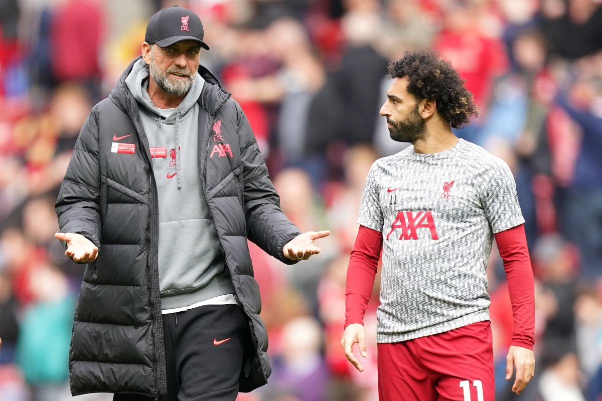 Juergen Klopp i Mohamed Salah