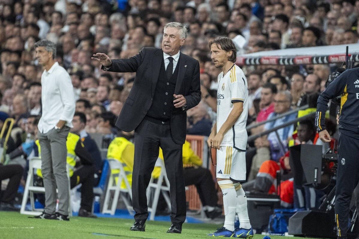 Ancelotti i Modrić