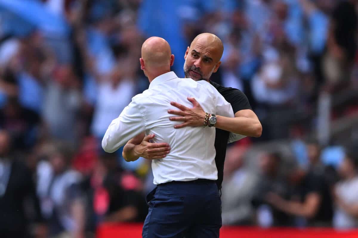 Ten Hag i Guardiola