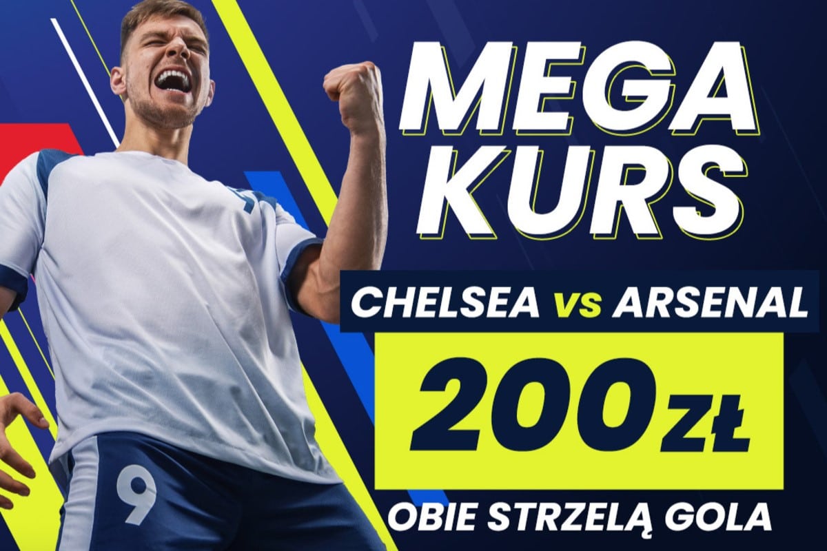 Chelsea - Arsenal: kurs 200.00 na to, że obie drużyny strzelą gola