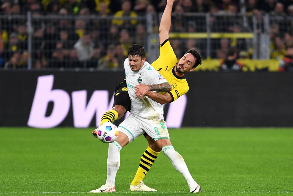 Dawid Kownacki i Mats Hummels