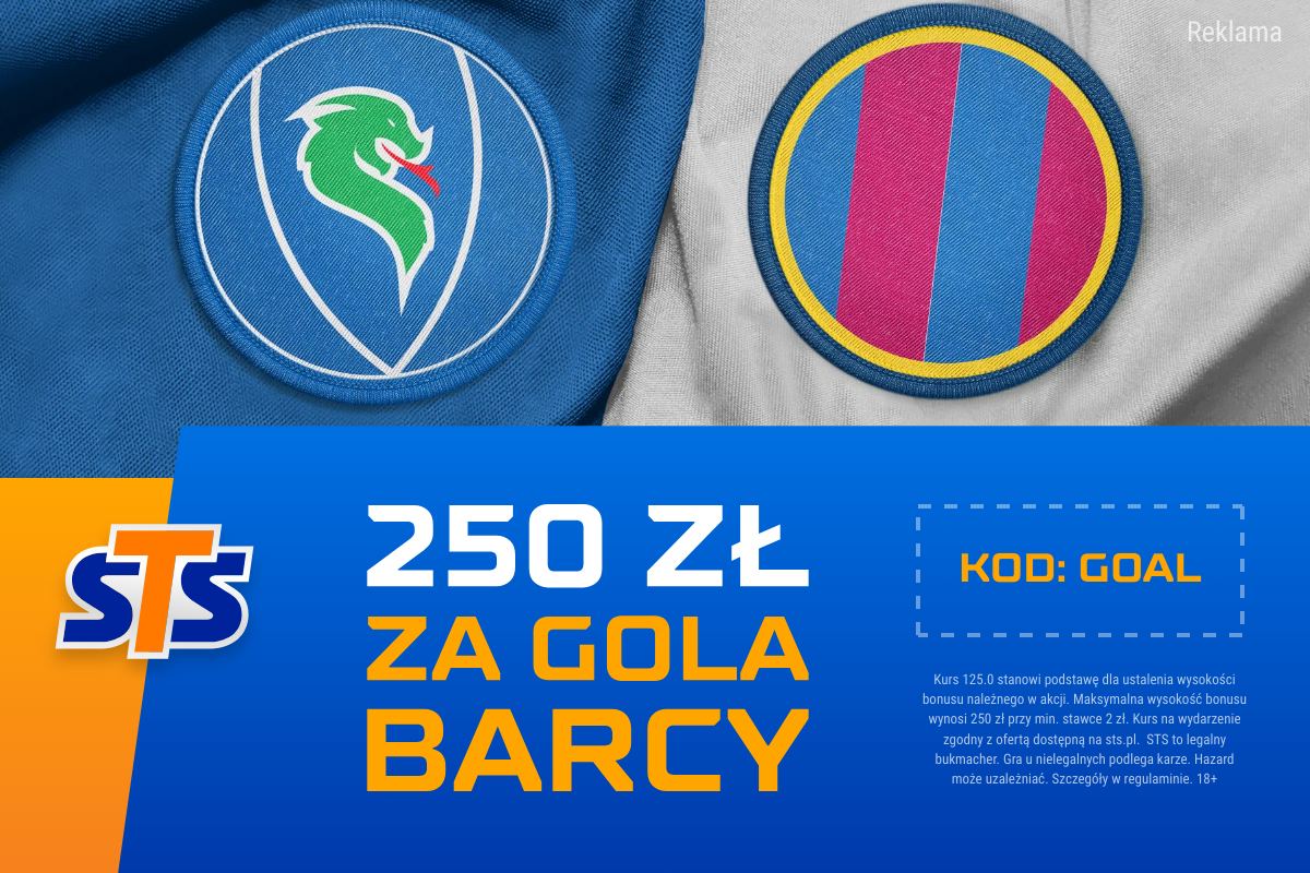 Kurs 125.00 na gola Barcelony w meczu z Porto