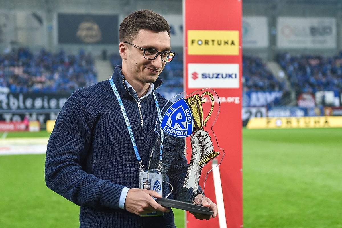 Wiceprezes Ruchu Chorzów – Marcin Stokłosa