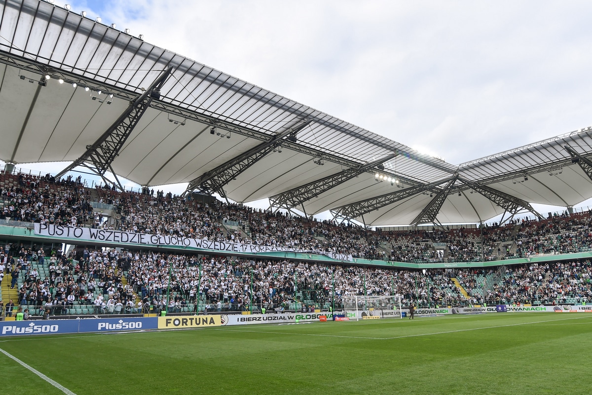 Stadion przy Łazienkowskiej w Warszawie