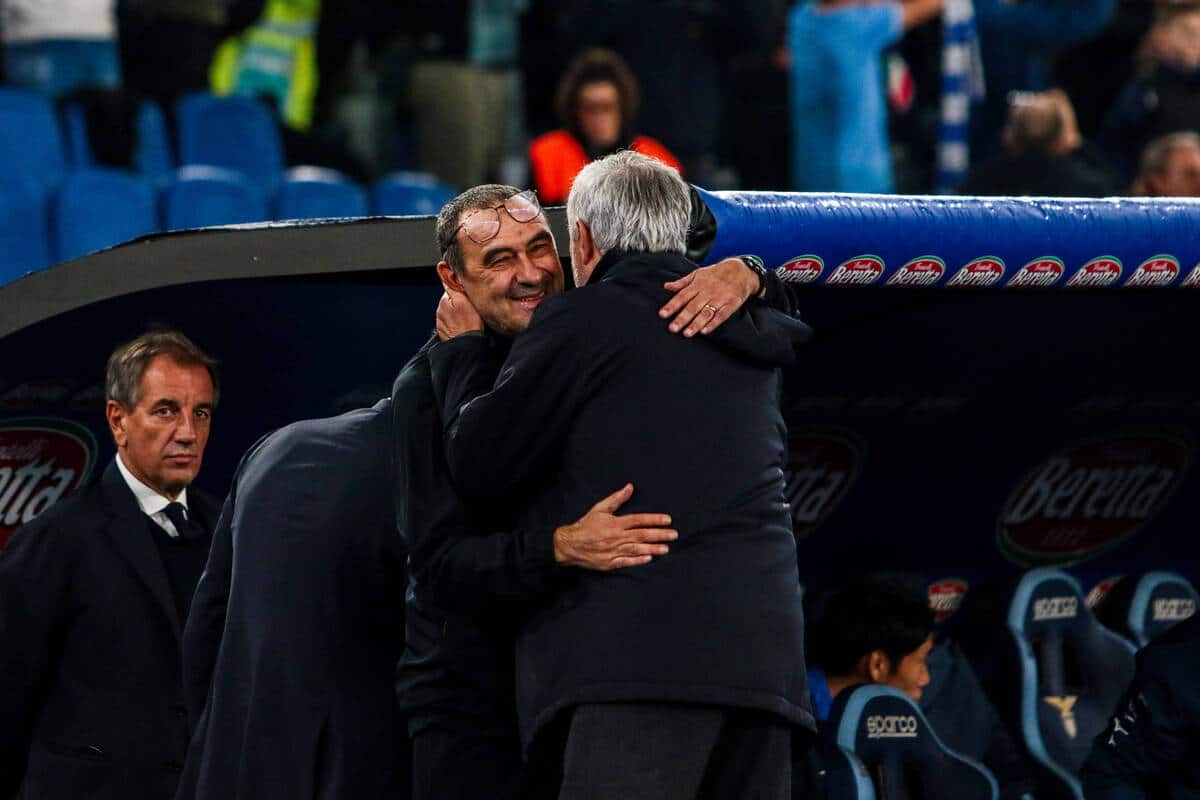 Maurizio Sarri i Jose Mourinho