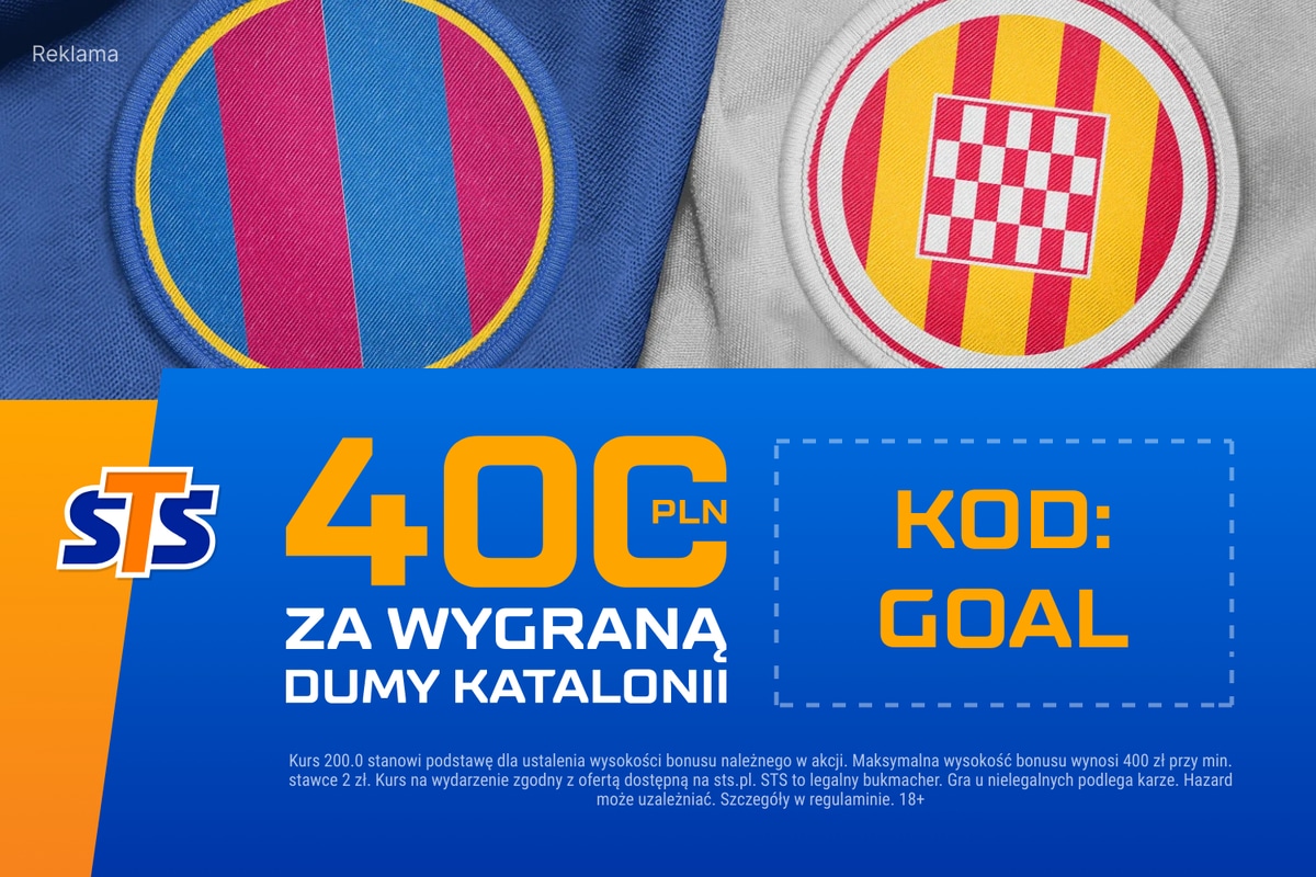 Bonus 400 zł, jeśli FC Barcelona wygra z Gironą w LaLiga