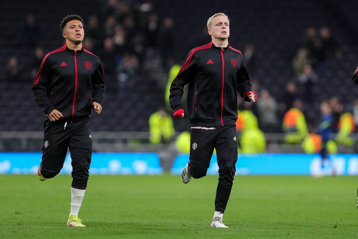 Jadon Sancho i Donny van de Beek