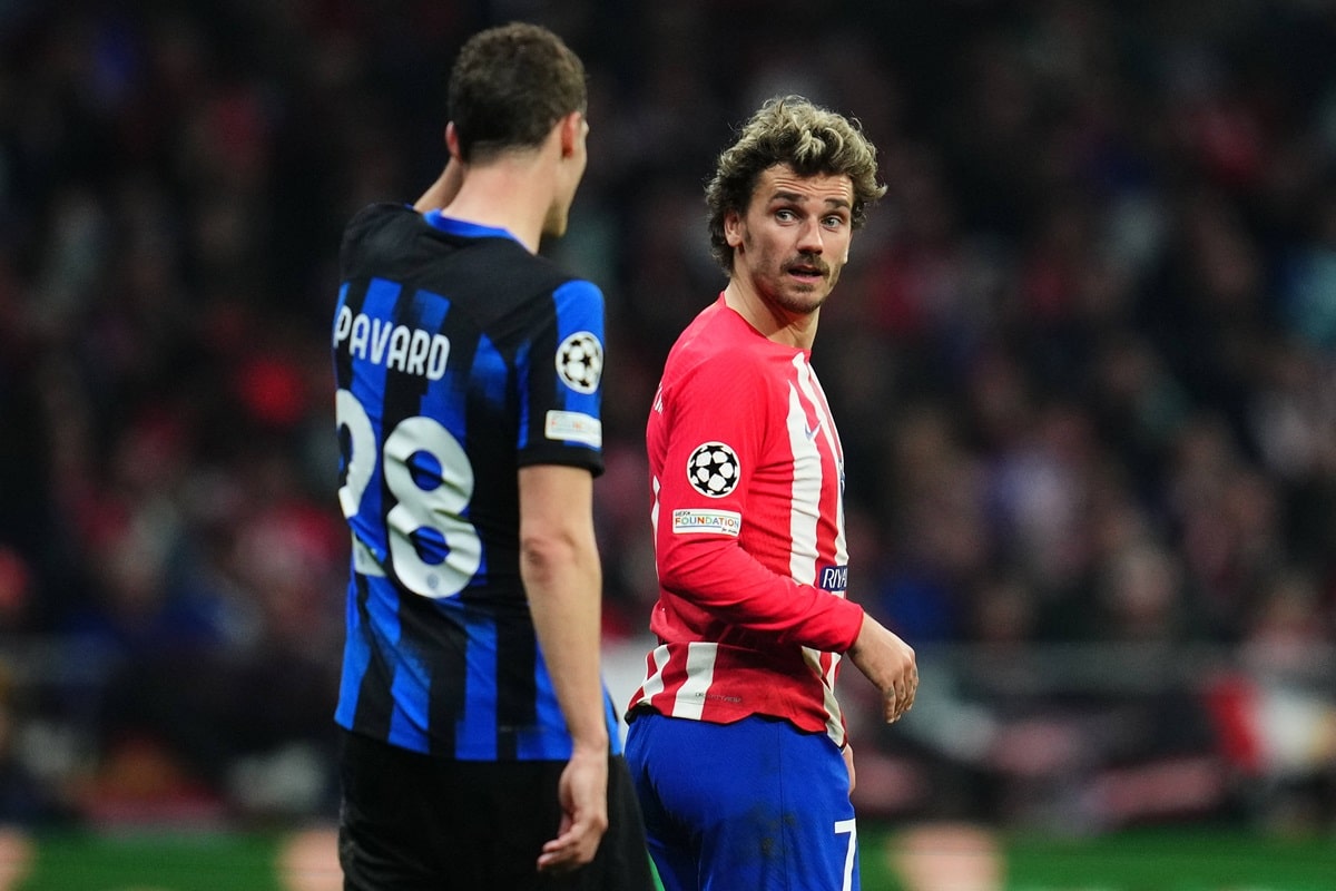 Griezmann w meczu z Interem