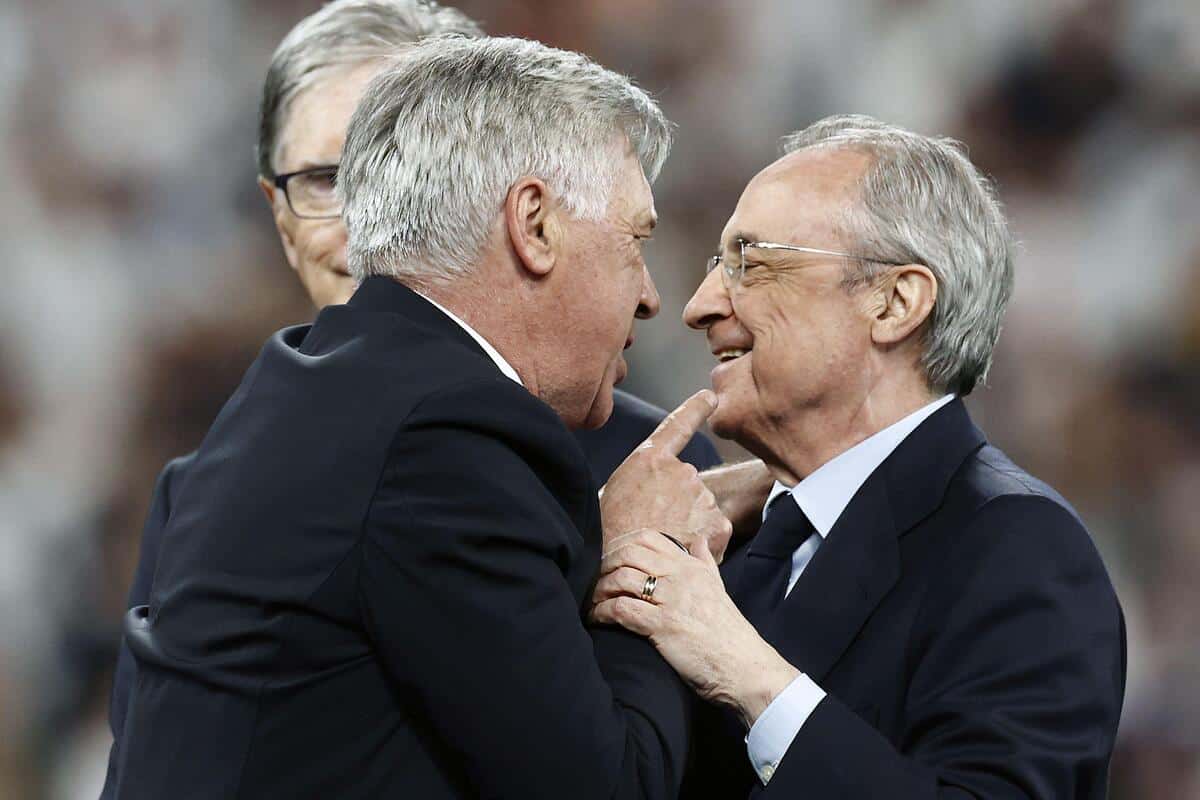 Carlo Ancelotti i Florentino Perez