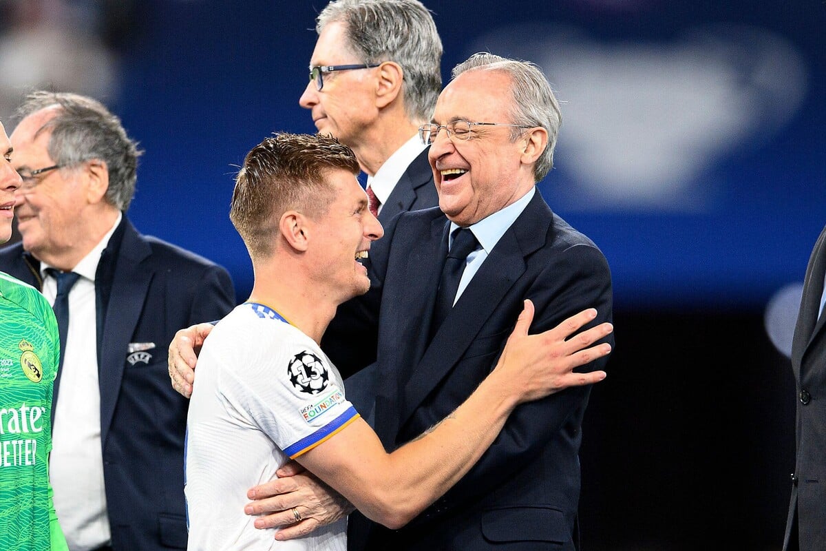 Toni Kroos i Florentino Perez