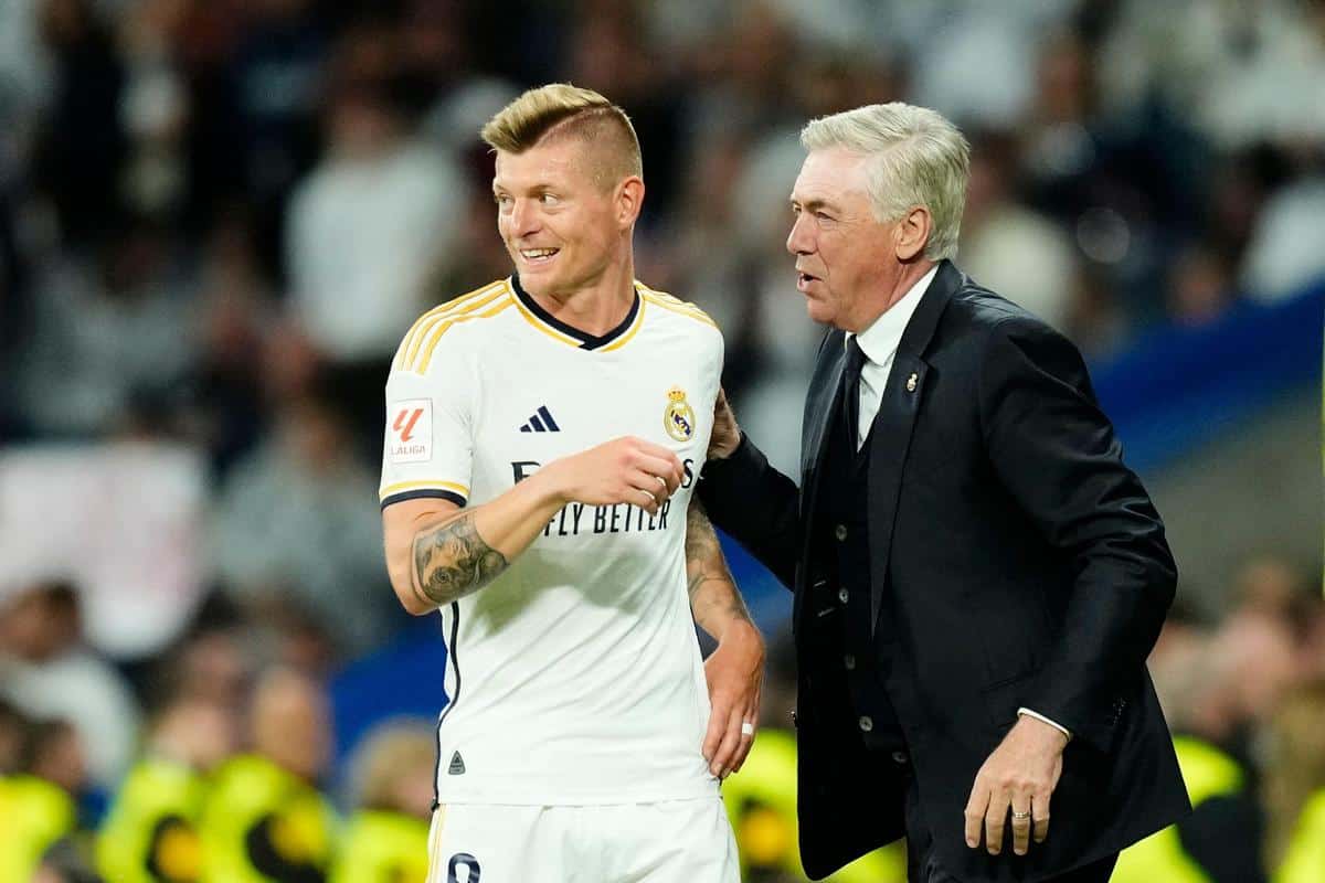 Toni Kroos i Carlo Ancelotti