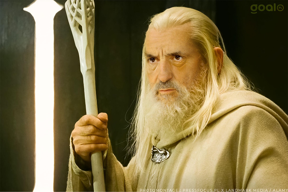 Michał Probierz jako Gandalf