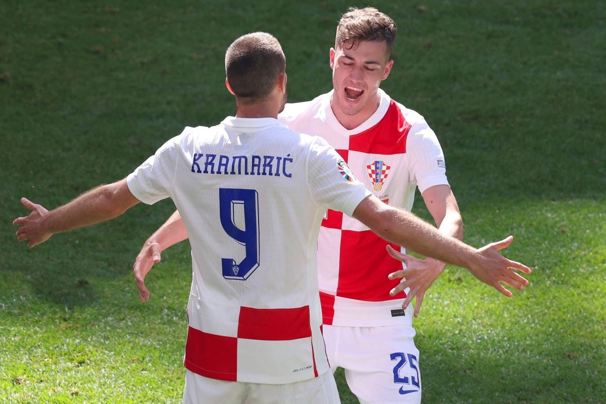 Andrej Kramarić oraz Luka Sucić