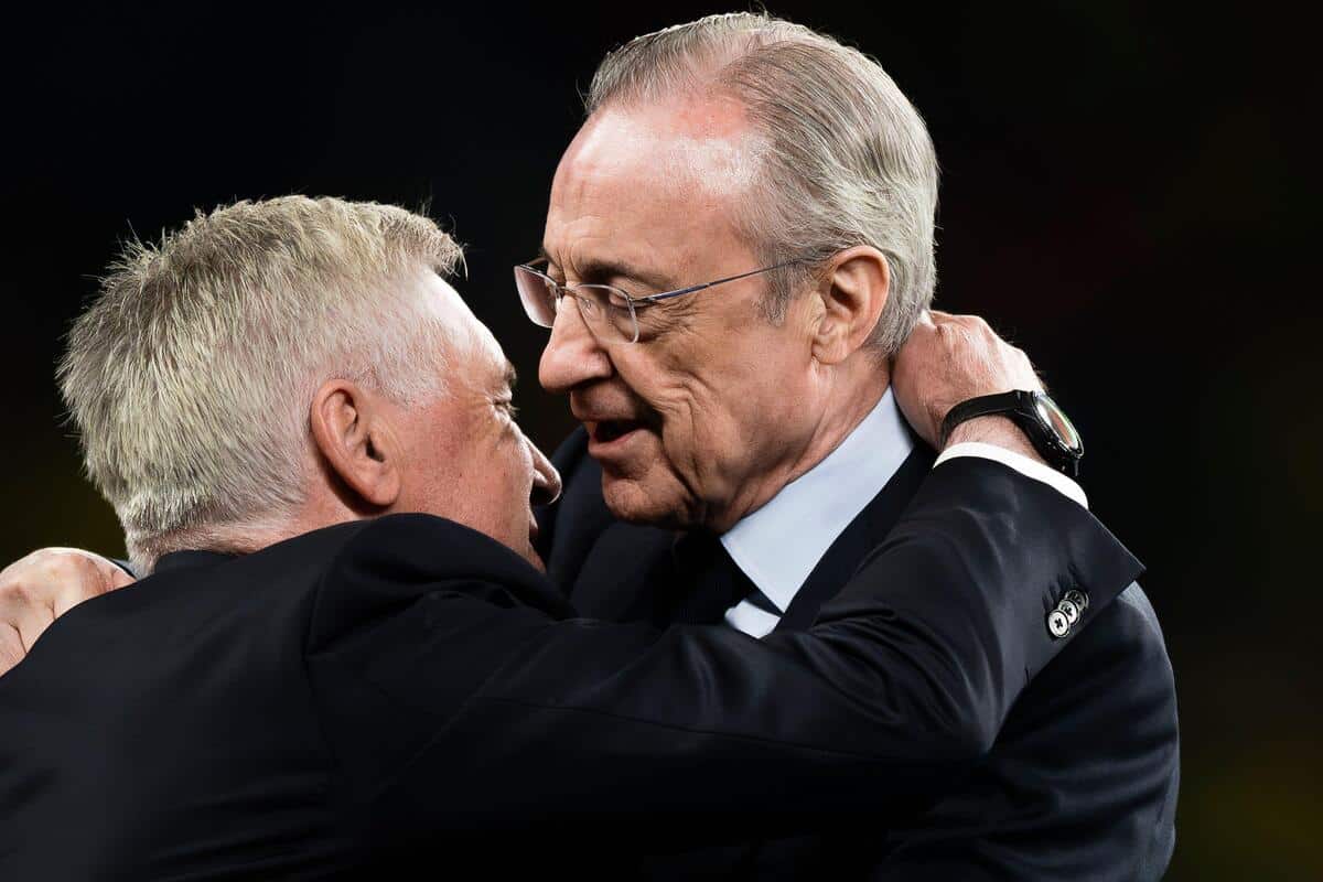 Carlo Ancelotti i Florentino Perez