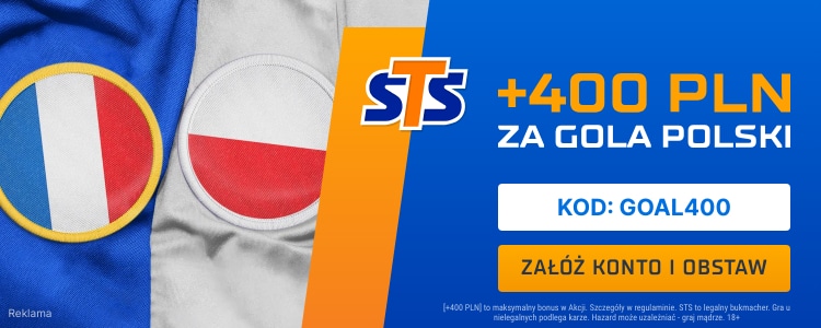 STS. Promocja na mecz Francja - Polska