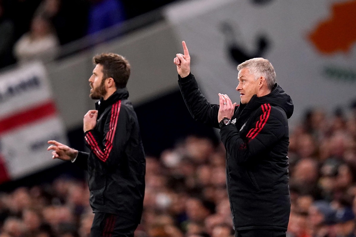 Ole Gunnar Solskjaer i Michael Carrick