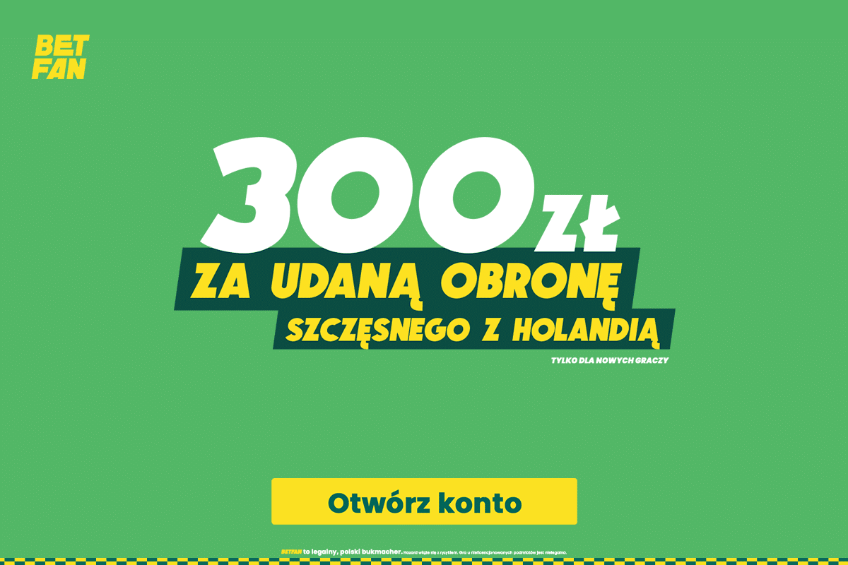 Polska - Holandia 300 zł za obronę Szczęsnego