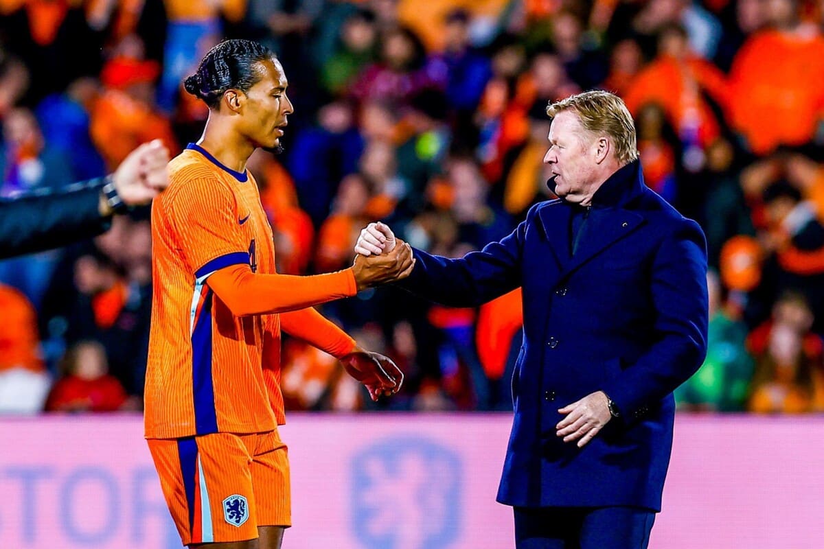 Virgil van Dijk i Ronald Koeman