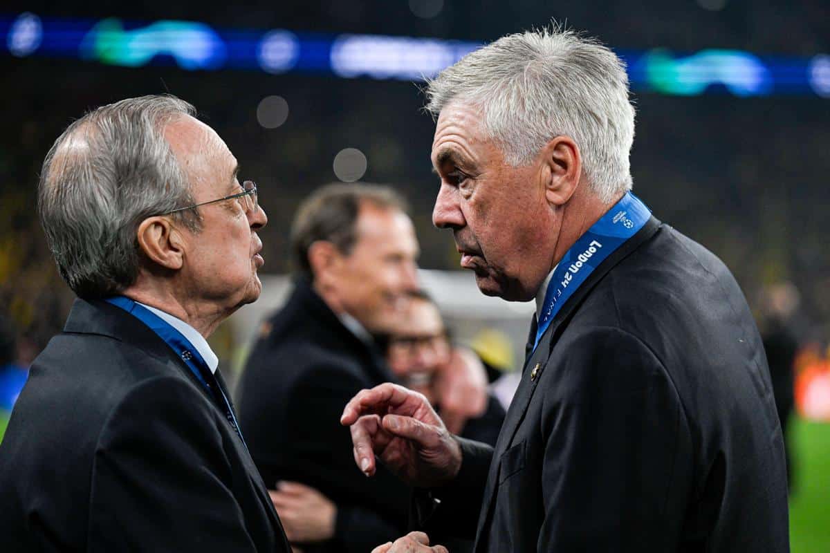 Florentino Perez i Carlo Ancelotti