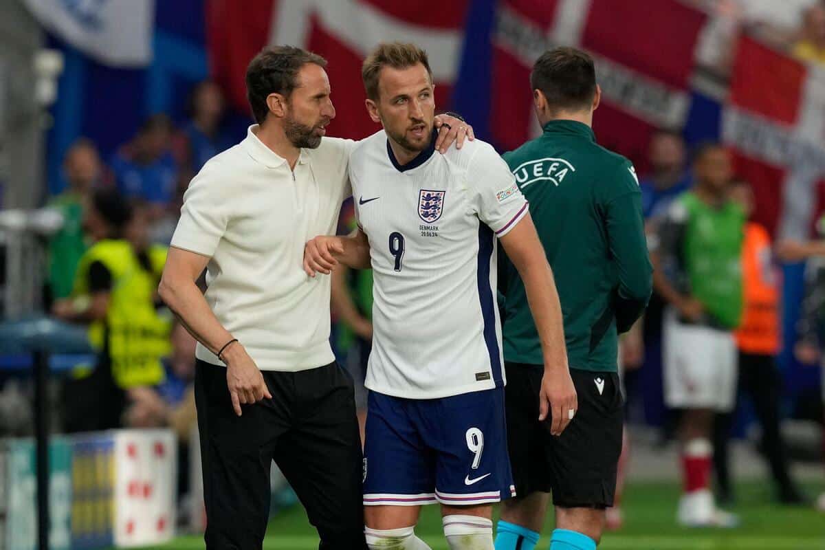 Gareth Southgate i Harry Kane