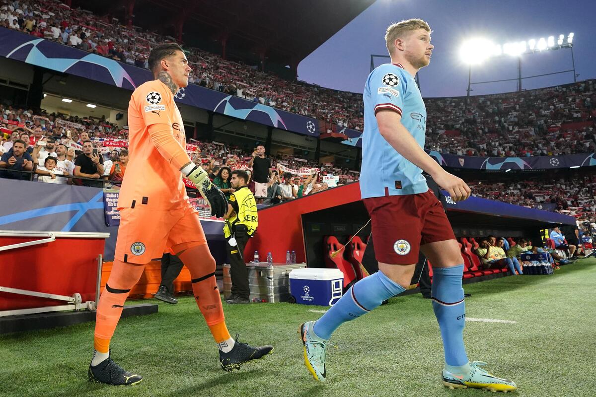 Ederson i Kevin De Bruyne