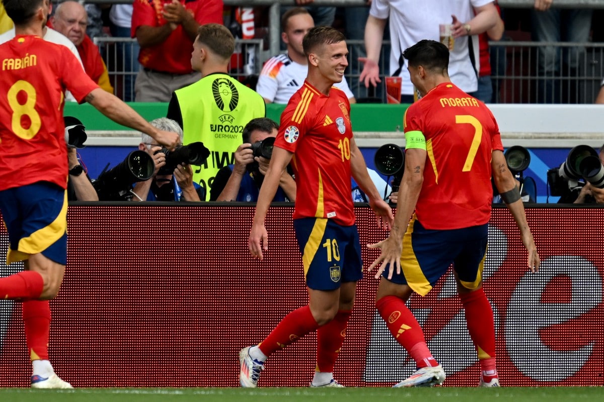 Dani Olmo i Alvaro Morata