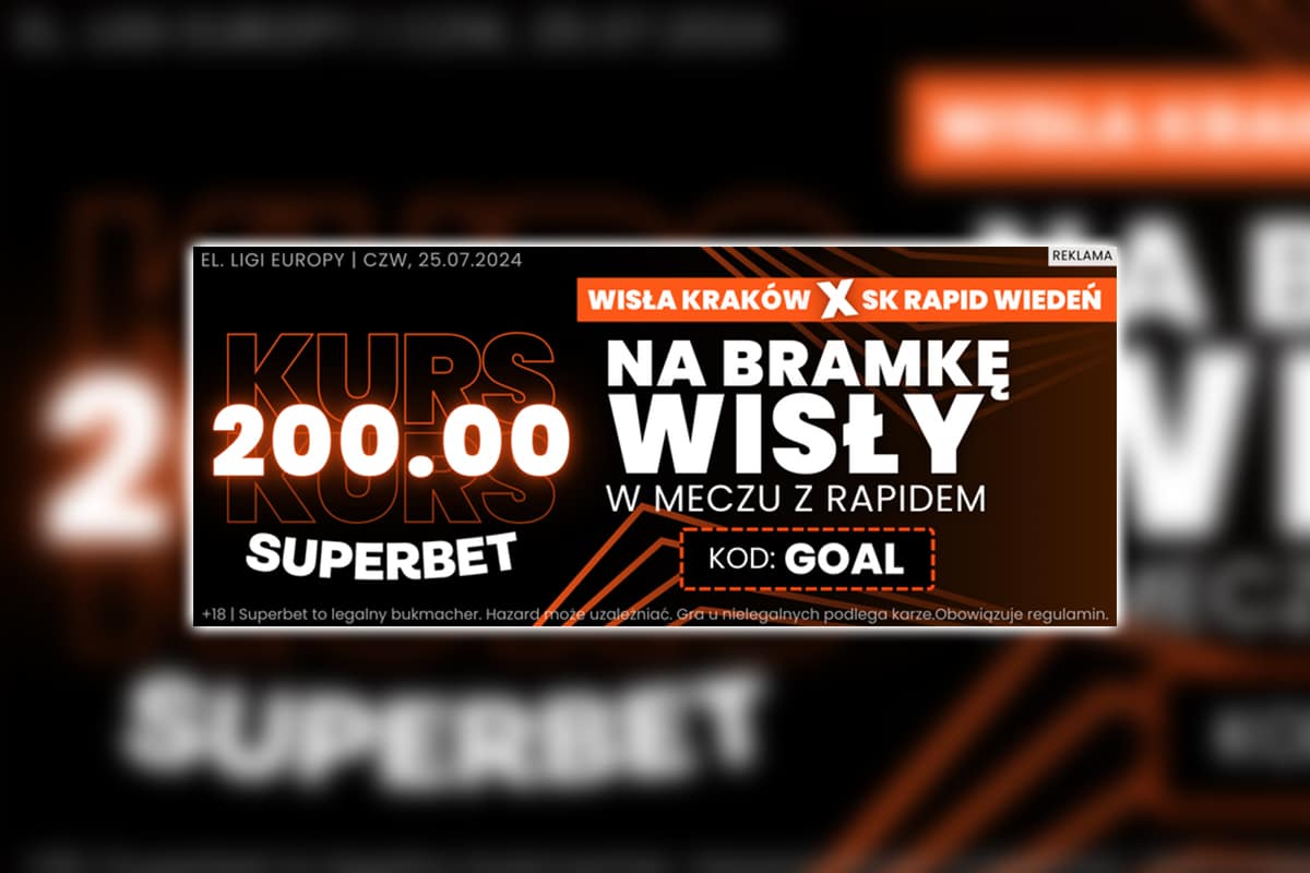 Wisła Kraków Rapid Wiedeń w Superbet